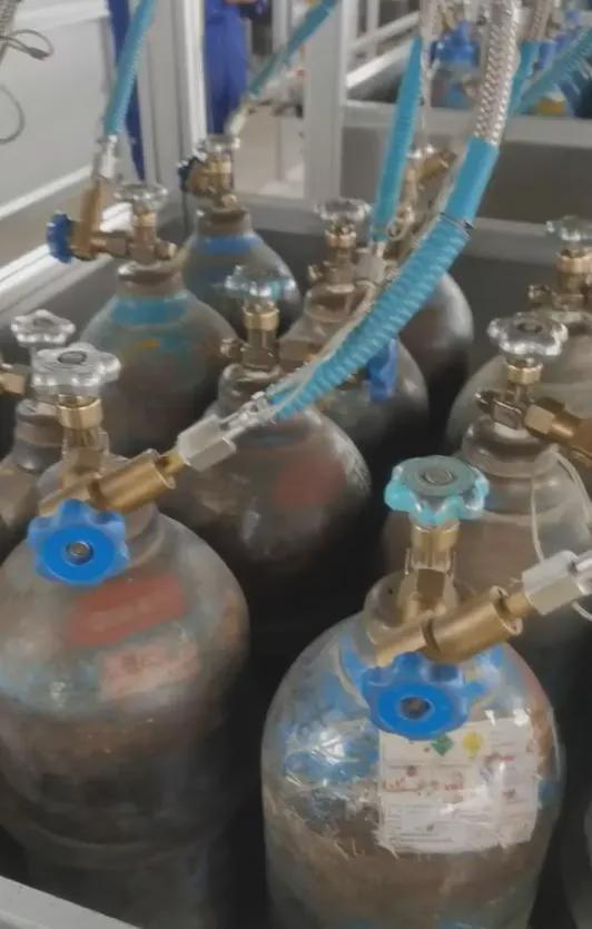 氣瓶充裝cz提環(huán)式快速連接器的應用