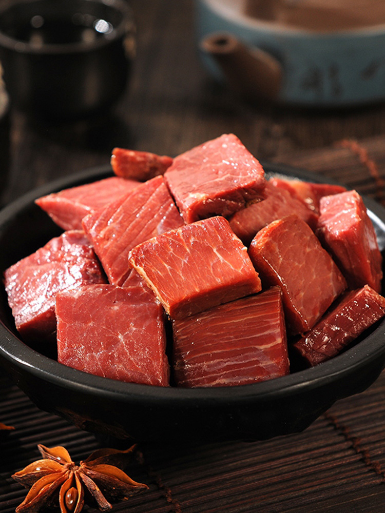 王光燒牛肉 山東特產(chǎn)經(jīng)典禮盒，開袋即食的醇香清真風味